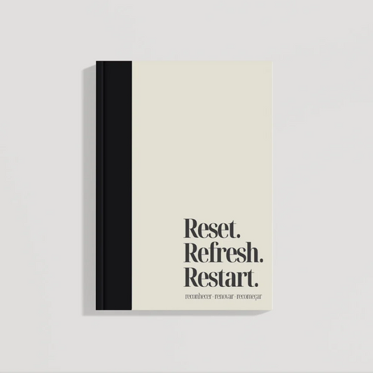 Capa - Reset. Refresh. Restart. (e-book)